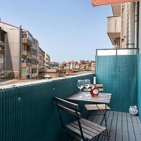 Host Wise - Modern Flats With Stunning Terrace Or Balcony - Location 公寓 波尔图